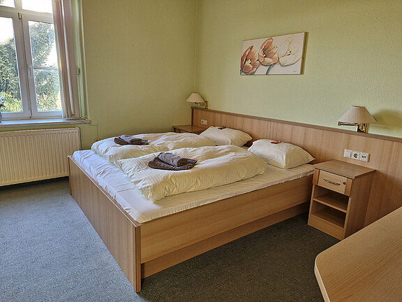 Doppelbett für einen erholsamen Schlaf