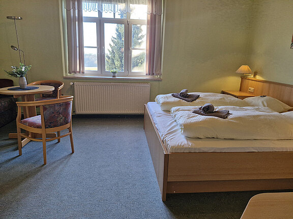 Viel Platz im Zimmer
