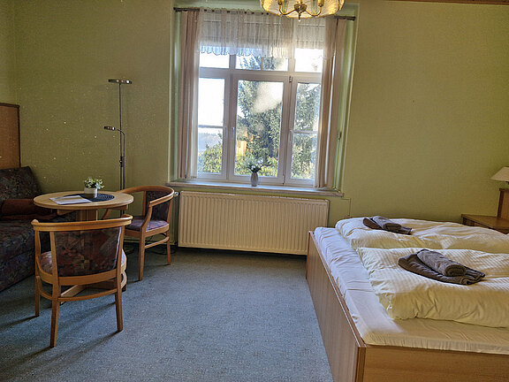 Viel Platz im Zimmer